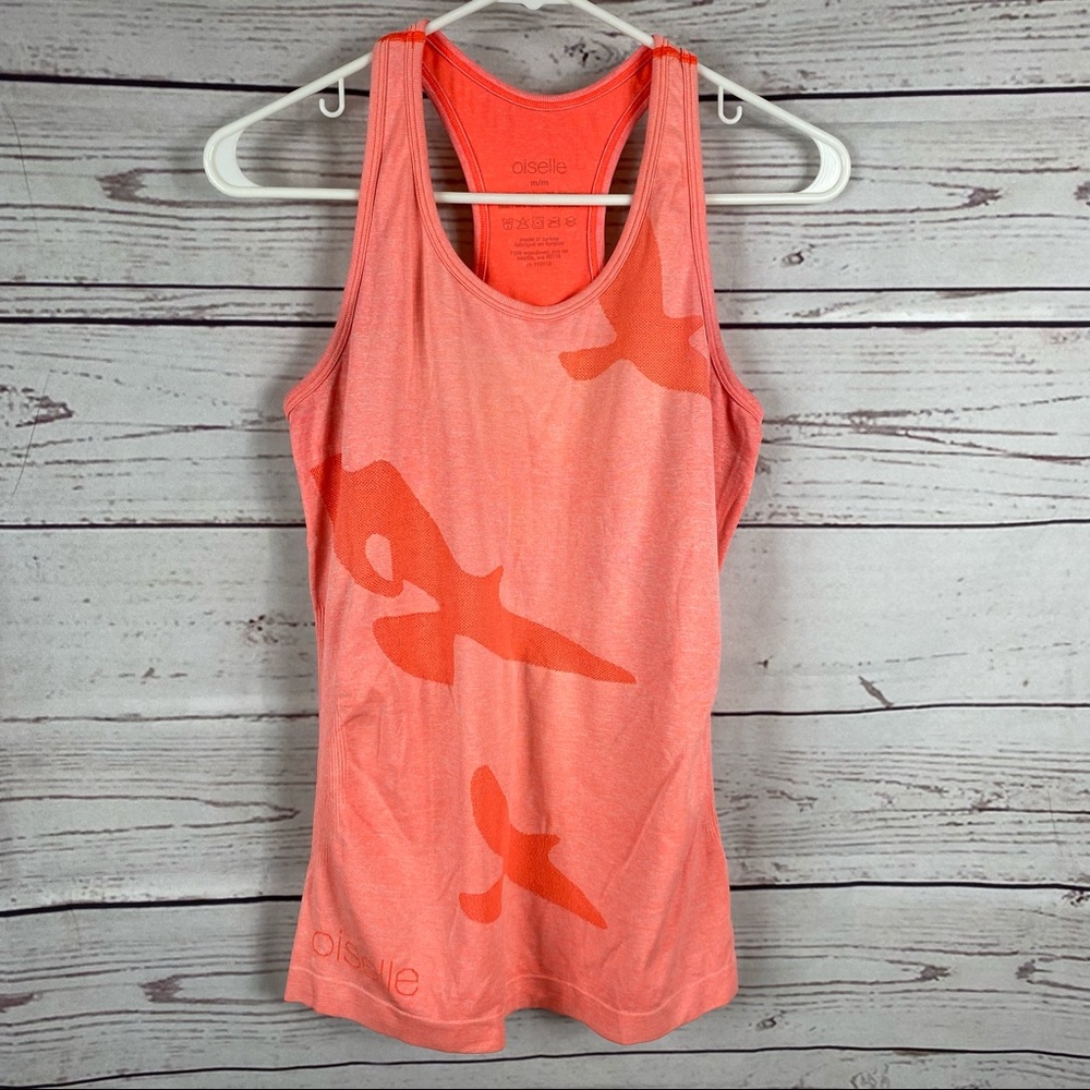 Oiselle Coral Racerback Tank Top - Lightweight Women's Activewear